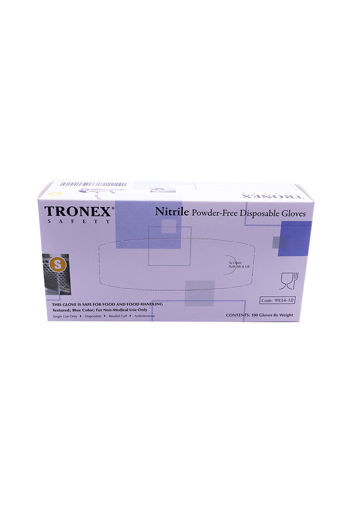 圖片 Tronex 藍色細醫生手套 Nitrile glove 100隻