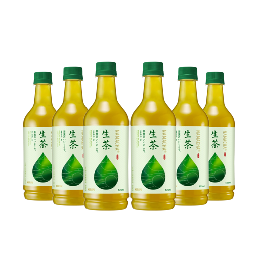 圖片 麒麟生茶 [日本綠茶] 525ml x 6支